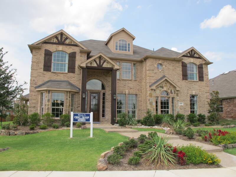 Home Plan By First Texas Homes In Bluewood